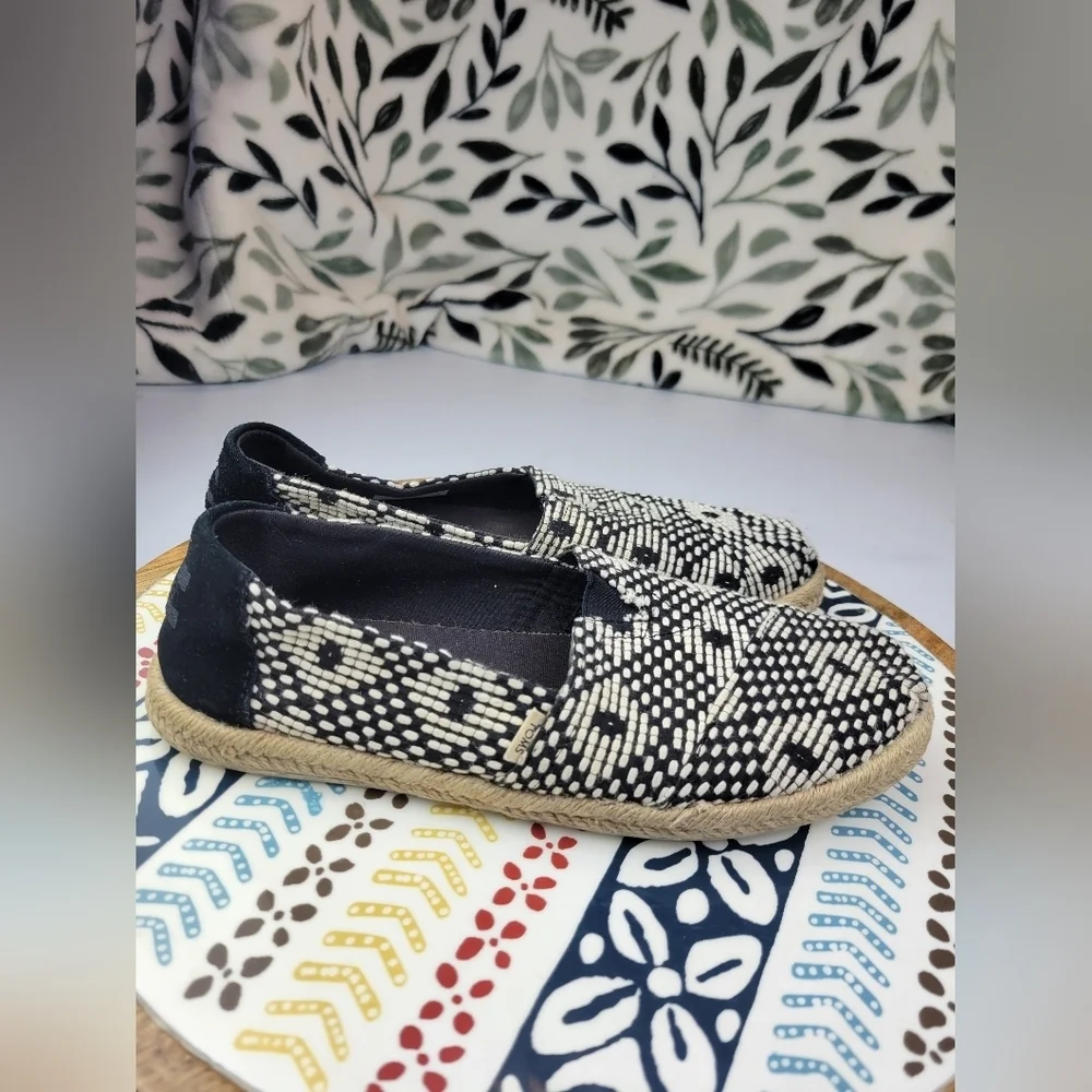 Toms Alpargata Rope‎ Women's Espardilles Size 6.5